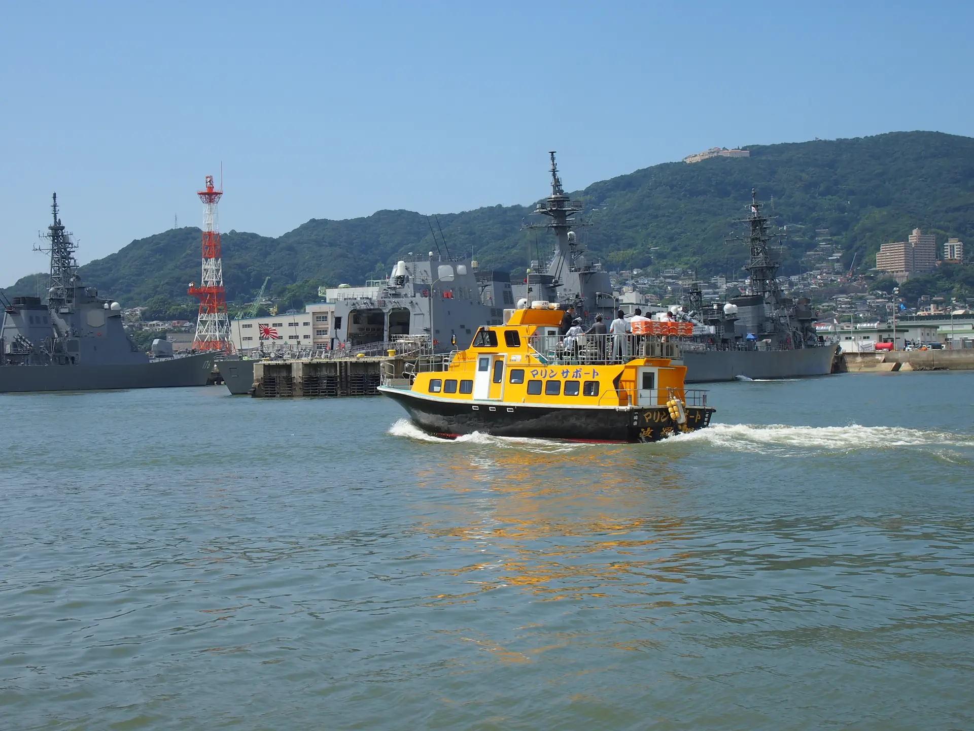 SASEBO軍港クルーズ