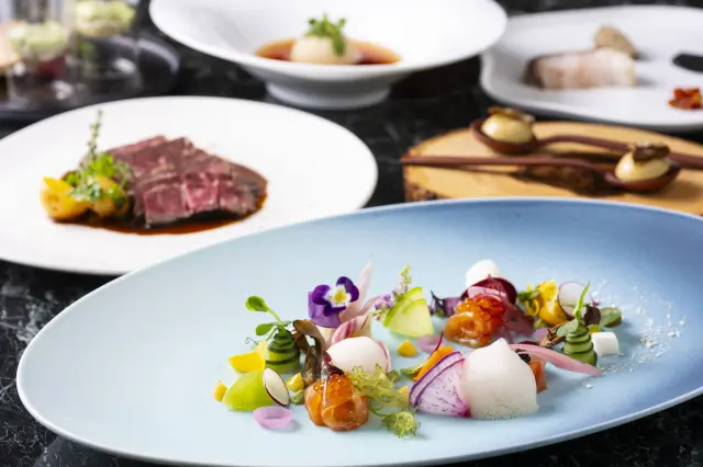 4室からなる「Private Dining Brise Verte」もリニューアルオープン