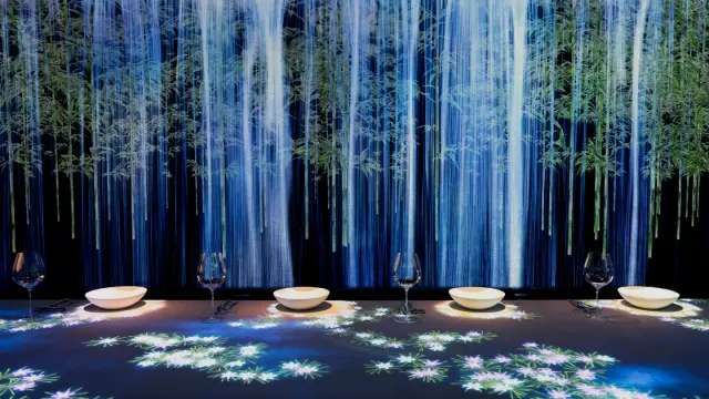 料理と作品の組み合わせで感動も倍増