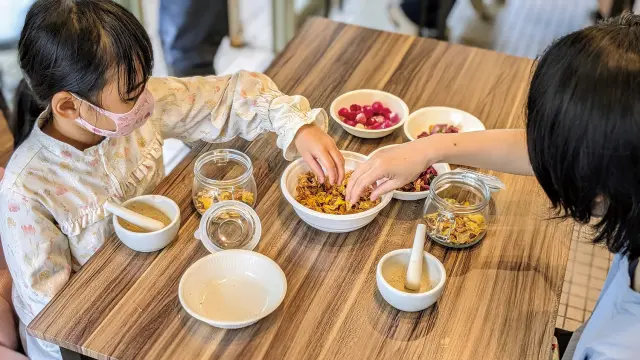 バラのポプリづくり