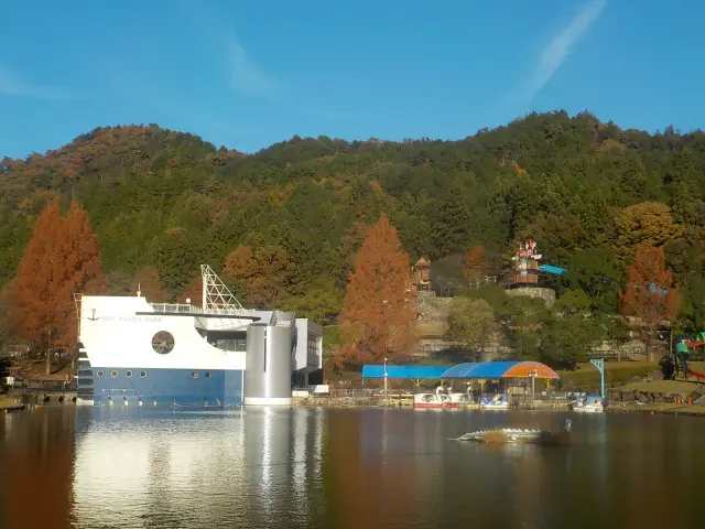 自然に囲まれた総合公園