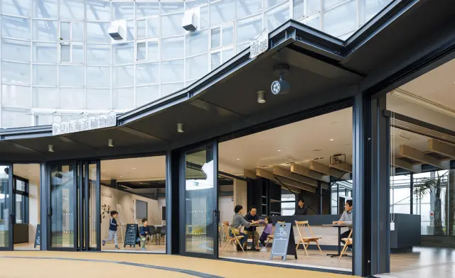 「松田江の長浜」に位置する植物園