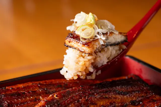 ネギと山葵を合わせるのが鰻の成瀬ならでは