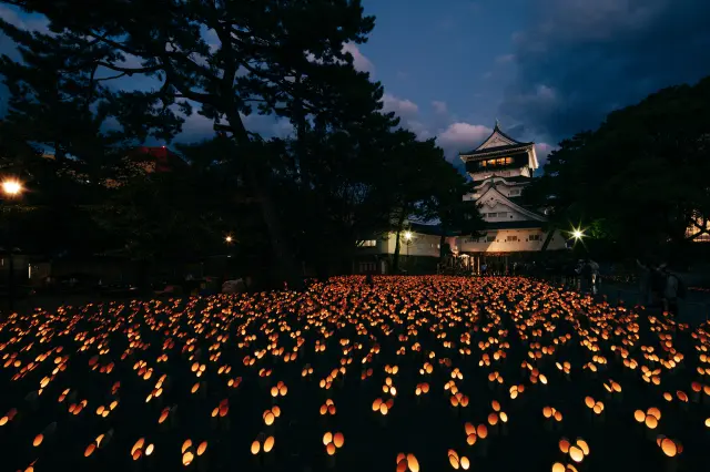 小倉城 竹あかり