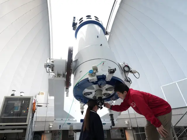 静岡県No.1の大型望遠鏡を紹介する見学会を毎日開催