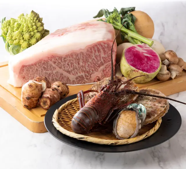 とことんまで吟味した素材の数々