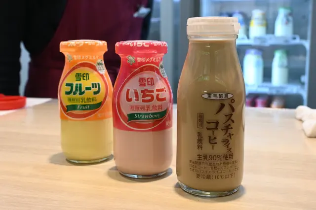 フレーバーミルクはコーヒー味が人気
