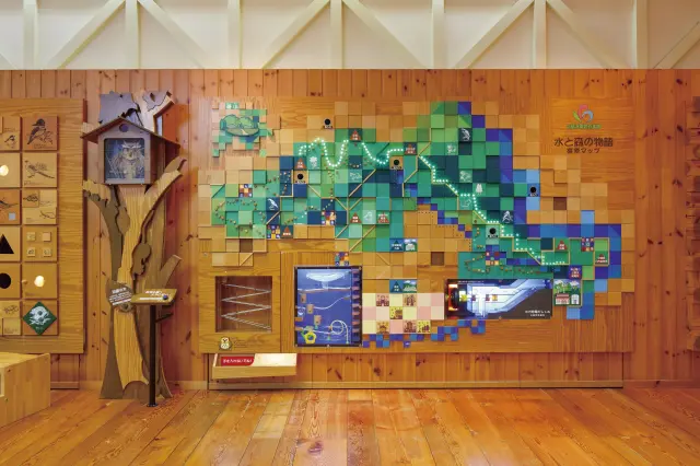 からくり仕掛けのジオラマが楽しい