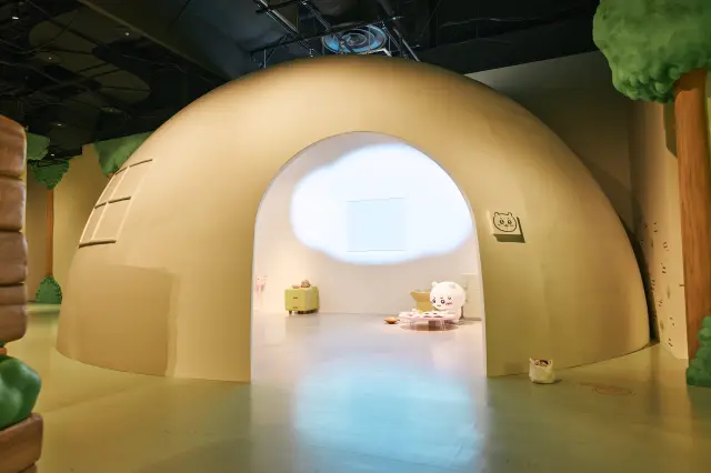 ちいかわの家をモチーフにしたフォトジェニックな空間