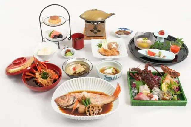 旬の恵みが詰まった会席料理