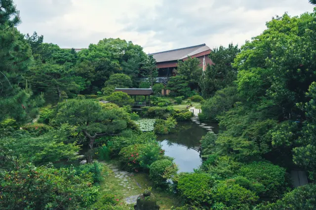 緑に囲まれ癒やしの時間を過ごせる
