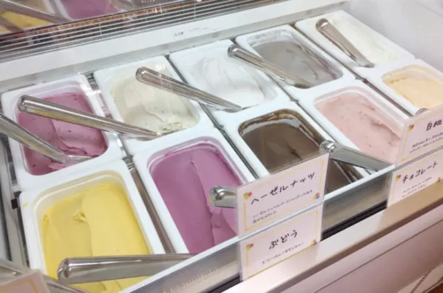 ファームオリジナルのジェラート