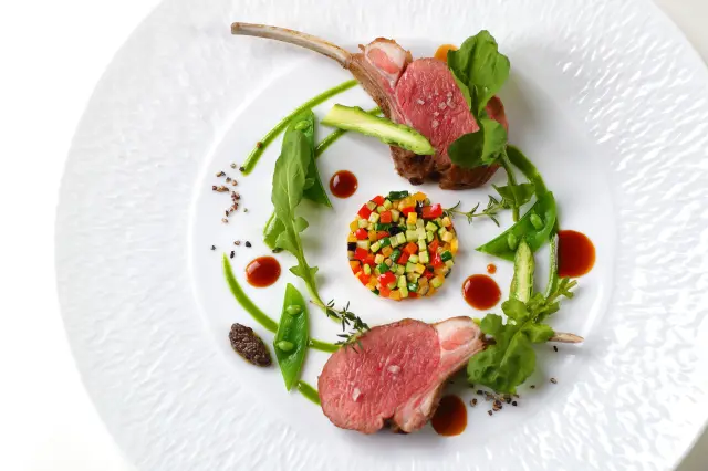 地産地消をテーマにしたフレンチコース