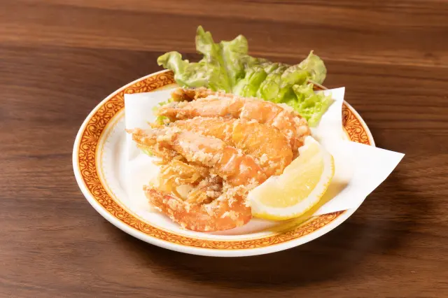 ガーリックシュリンプはお酒が進む味