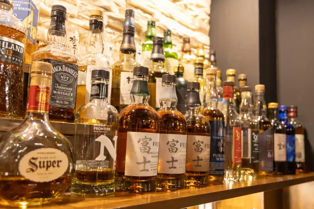 ジャパニーズウイスキーのラインナップに自信あり