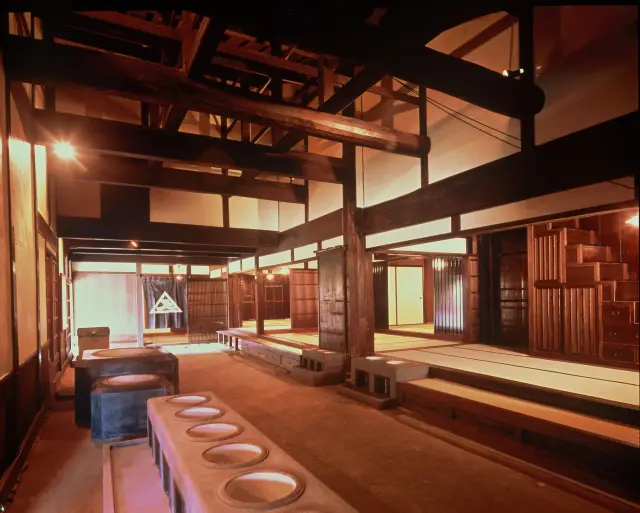 かつての豪商の邸内をみることができる