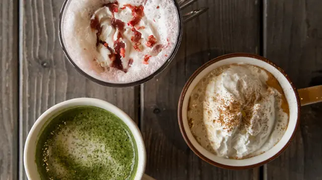 こだわりのドリンクメニューもそろう