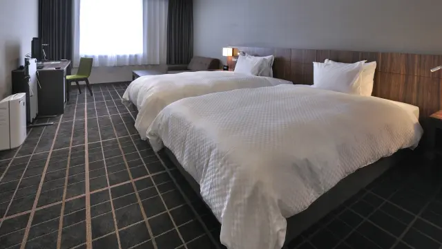 広さ32㎡のツインルーム