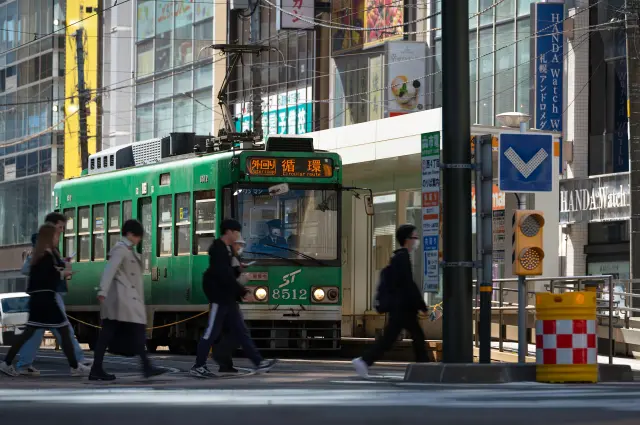 札幌の暮らしを支える路面電車