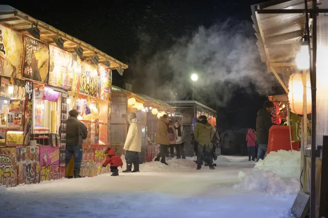 地元グルメが楽しめる「雪あかり横丁」も楽しみ