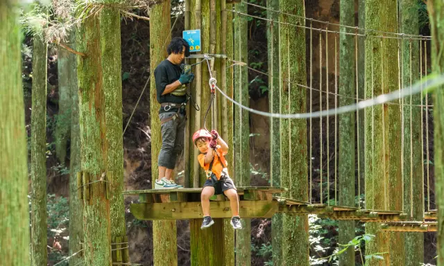 火おこし&焚き火でサバイバル体験