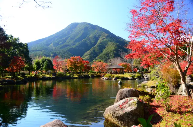 三重県最大級の規模を誇る日本庭園