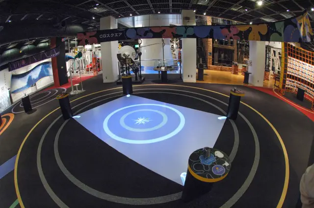 子どもたちに大人気の「CGスクエア〜声のシャボン玉〜」