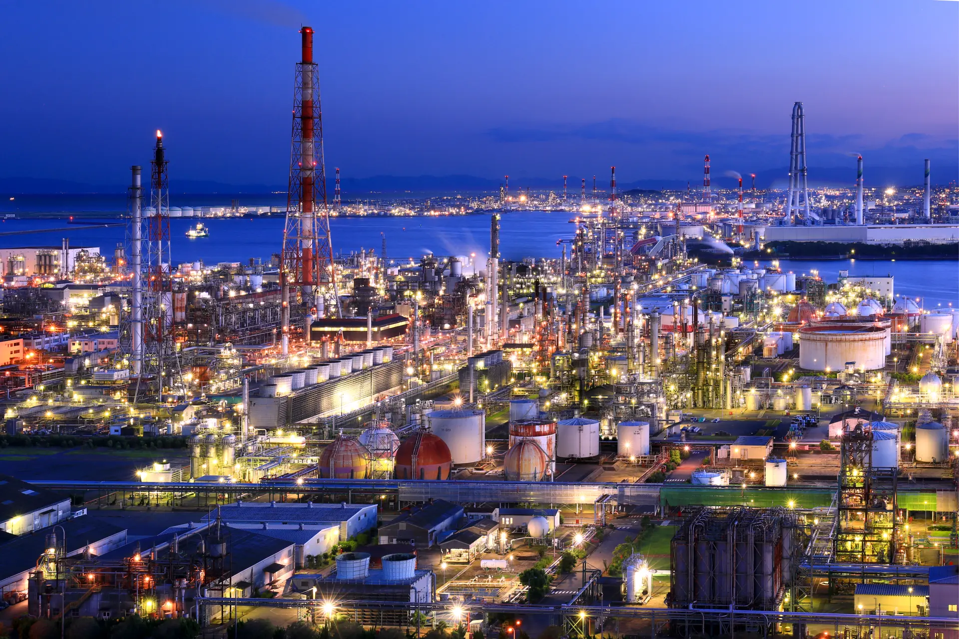 四日市工場夜景