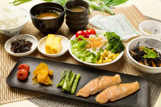 公式サイトからの予約は無料になる朝食バイキング ※写真はイメージです