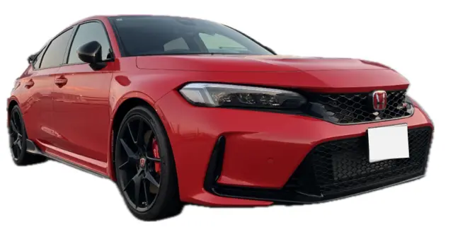 You can also enjoy a refreshing drive in a Honda Civic Type R.