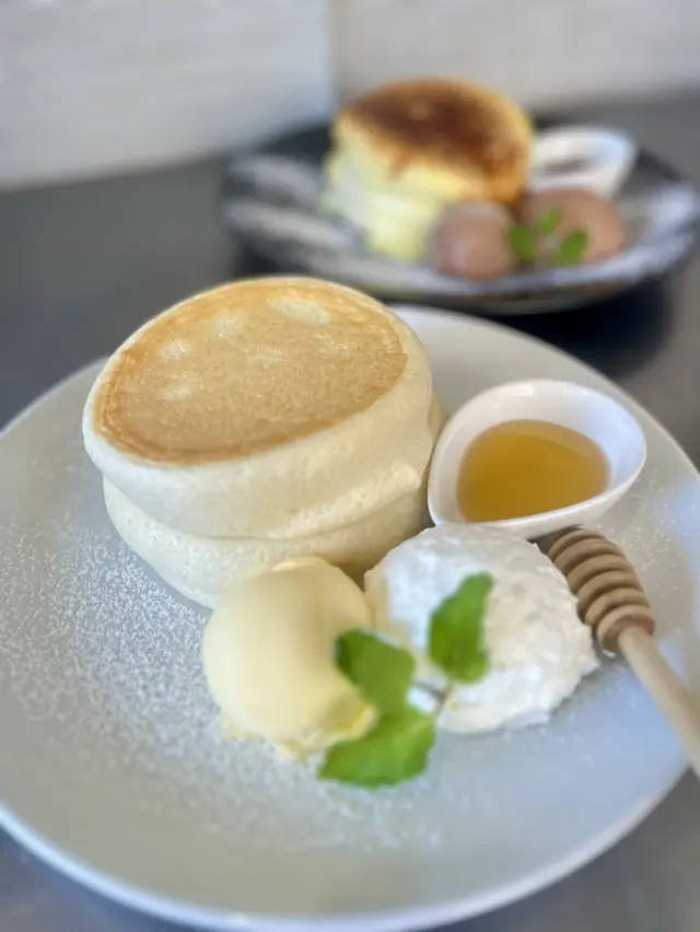 ふわふわパンケーキも味わえる