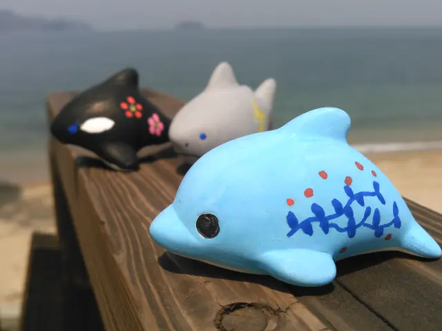 自分で色を塗って持ち帰れる「おえかき工房」