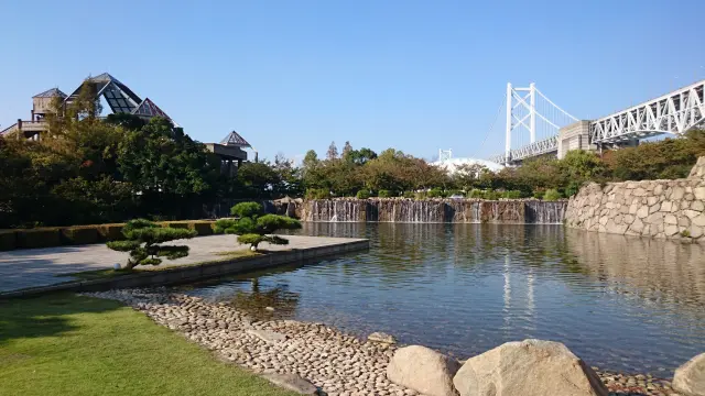 栗林公園をイメージした「浜栗林」
