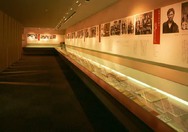 館内では貴重な資料を展示