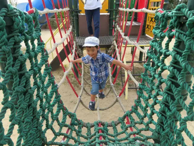 健康遊具も揃う「冒険のくに」