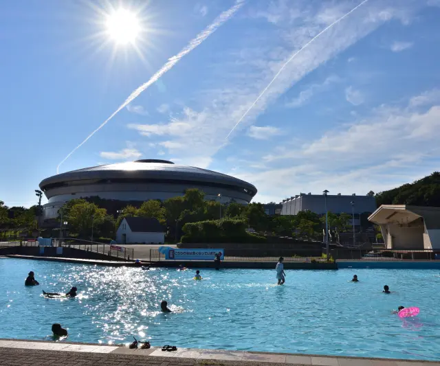 夏には水遊びスポットも登場