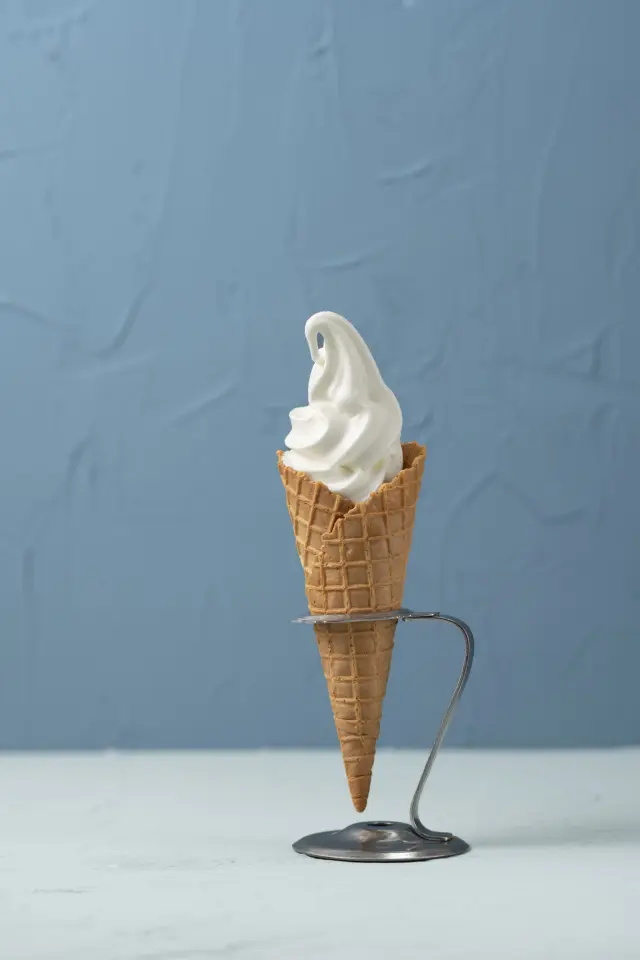 農場産牛乳でつくるソフトクリーム