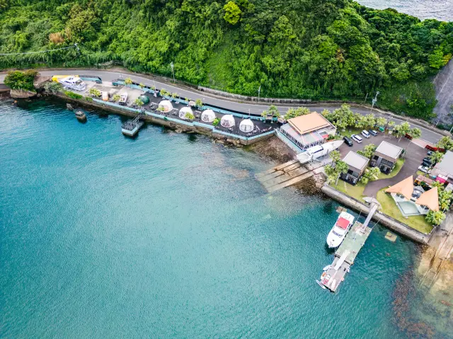 日向灘の海と豊かな緑に囲まれたロケーション
