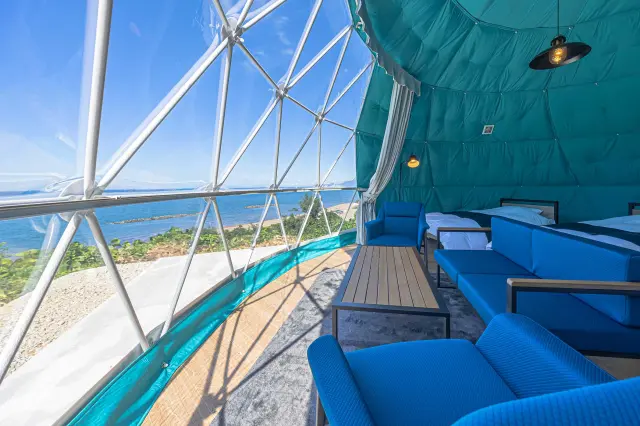 客室は全てオーシャンビュー仕様