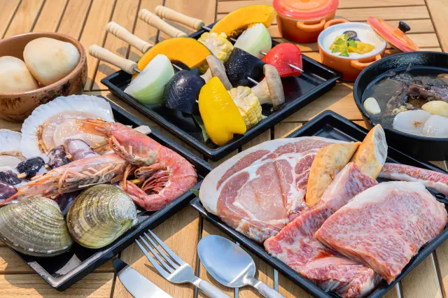 新潟県産の地元食材を使ったグランピングBBQ