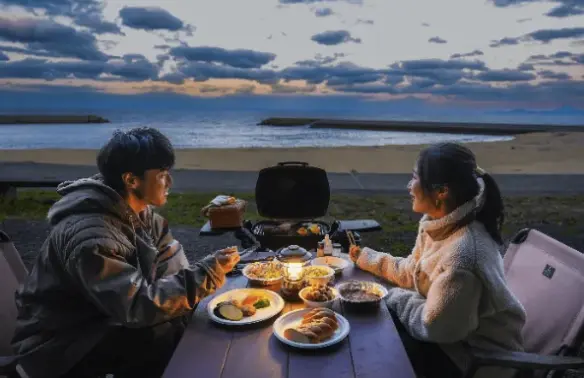 海風感じる特等席で楽しむボリューム満点のBBQ