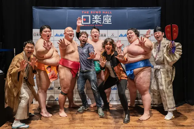 最後は出演力士と記念撮影