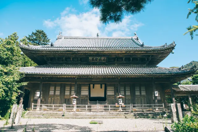 大雄宝殿（本堂）は国の重要文化財のひとつ