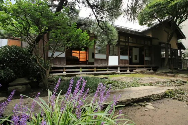 土井晩翠が晩年を過ごした邸宅