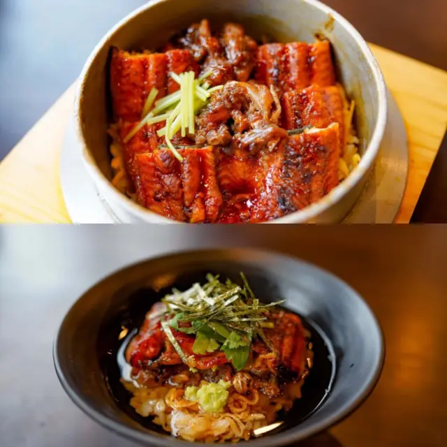 薬味を加えたり、お茶漬けにしたりと3通りの食べ方で楽しめる