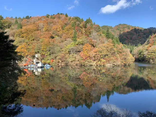 紅葉が美しい「三滝ダム湖」周辺のロケーション