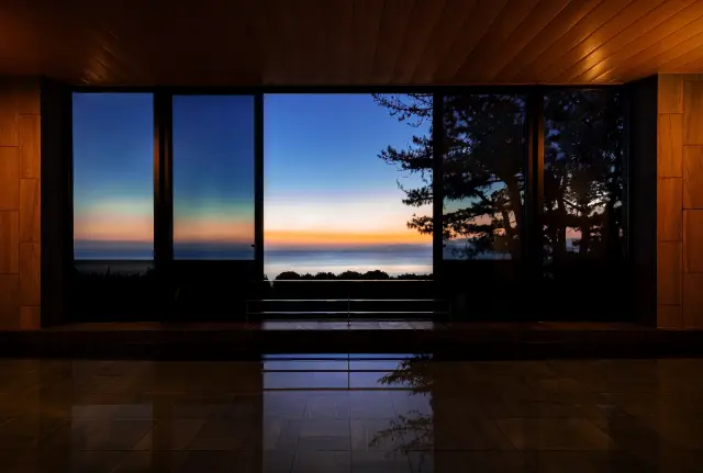 開放的な展望大浴場