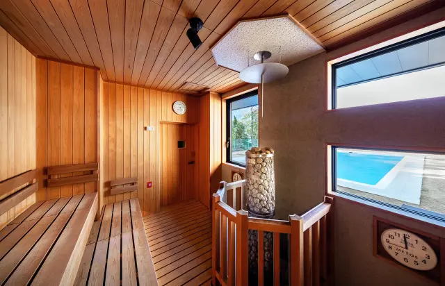 2種類のサウナを用意