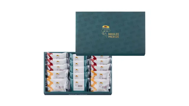 Brulee Assortment, a selection of three different brulee sweets