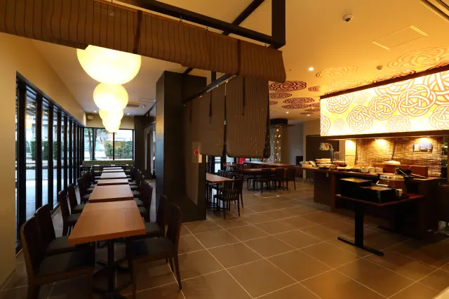 「水引」のデザインを取り入れたレストラン